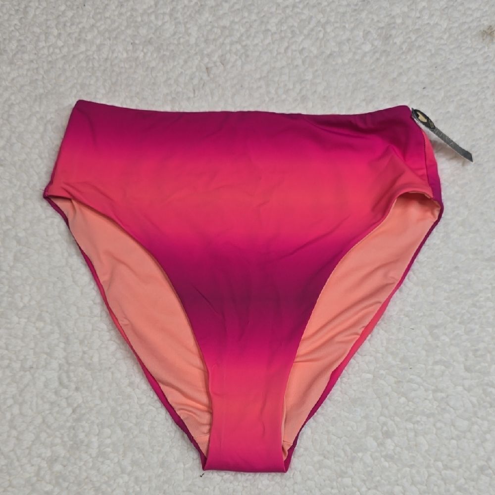 1192 NWT Victoria's Secret Essential High-Waist Full-Coverage Bikini Bottom SM
